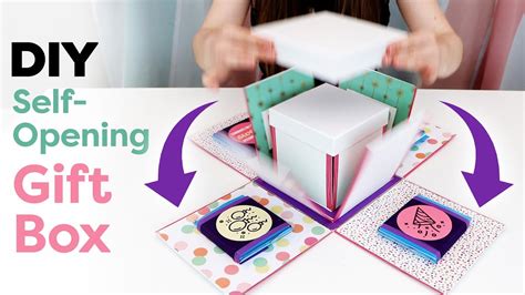 self opening gift box